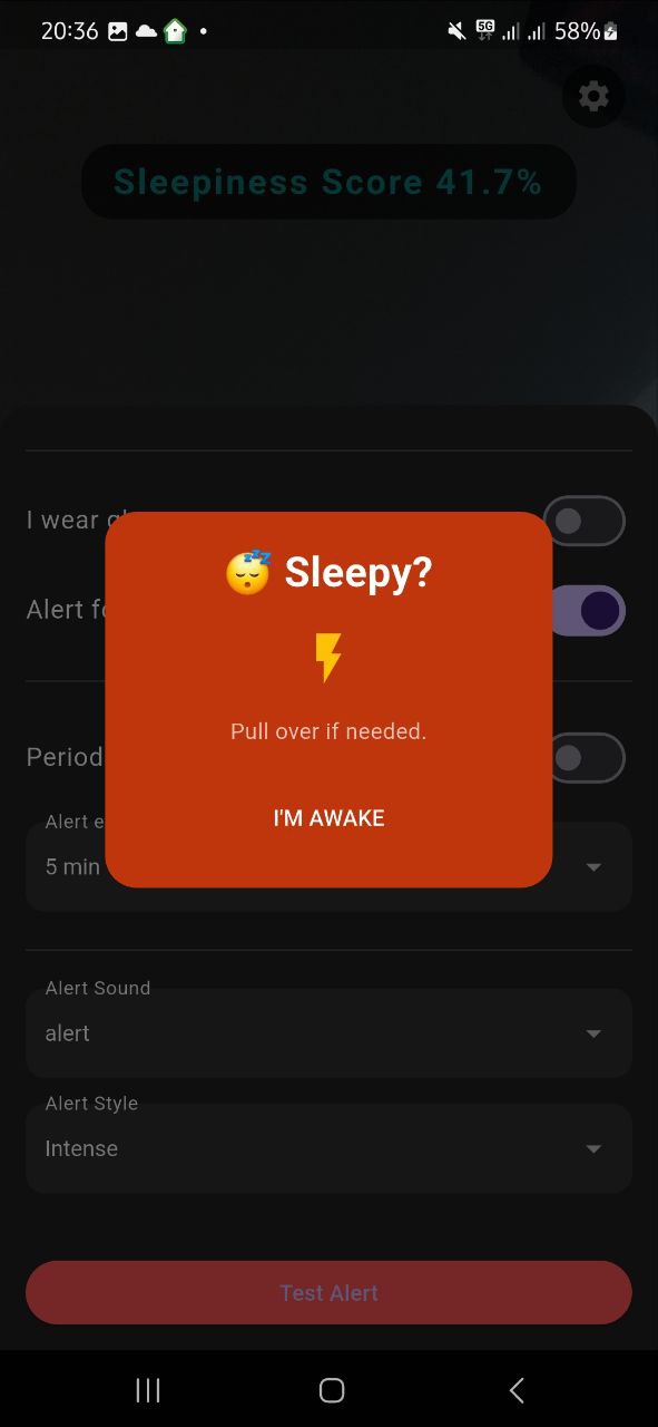 Sleepiness score high